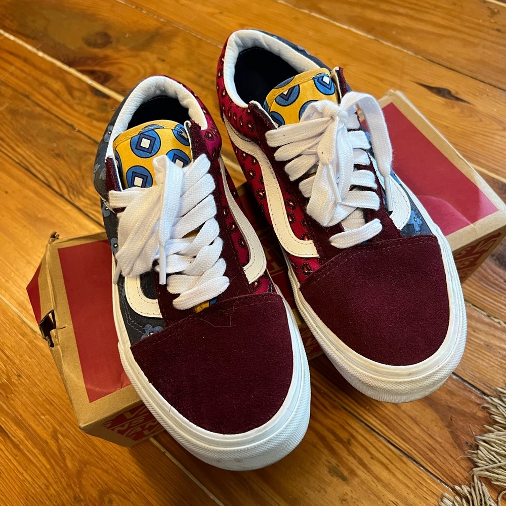 VANS patchwork